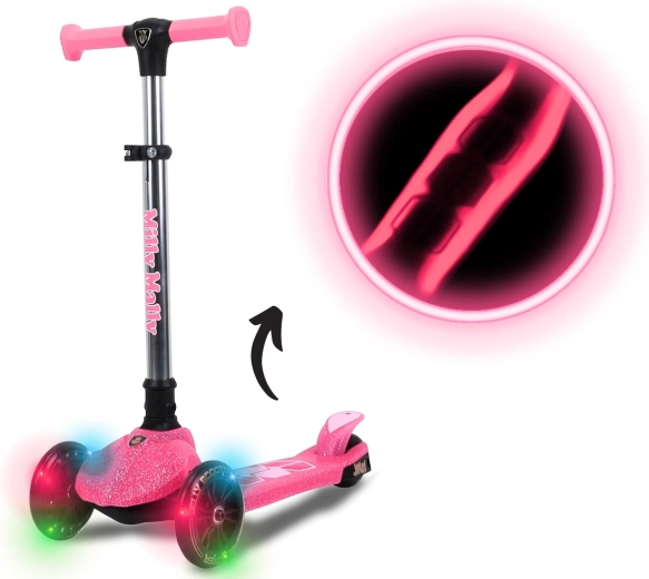 Milly Mally monopattino per bambini a tre ruote Jelly rosa