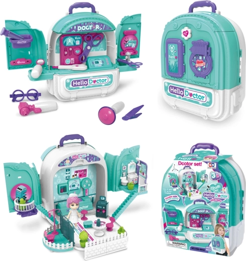 Set da dottore 3in1 nello zaino Sparkys