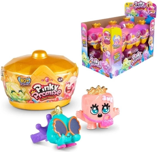 Pinky Promise Gemmy Friends sorpresa nella corona - 1 pezzo