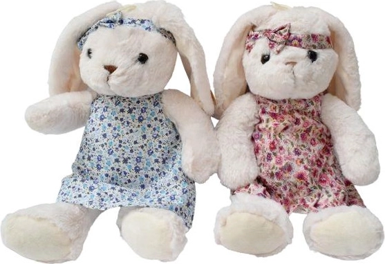 Coniglietto di peluche in vestitino