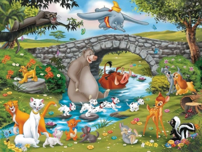Puzzle Amici Animali XXL 100 pezzi