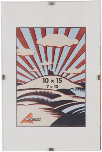 Clip frame in vetro 10 × 15 cm