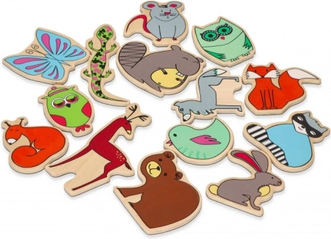 Magneti animali del bosco