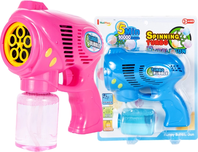 Pistola per bolle con serbatoio e alte prestazioni