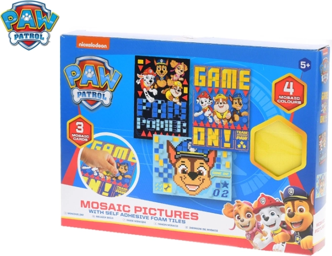 Set mosaico PAW PATROL per bambini dai 5 anni