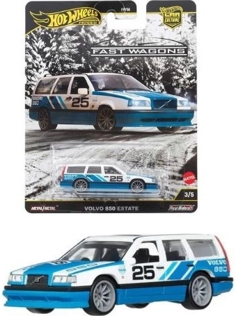 Hot Wheels premium Volvo 850 fast wagon - 1 pezzo