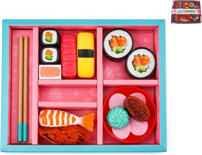 Set da gioco Sushi Kawaii, 19 pezzi