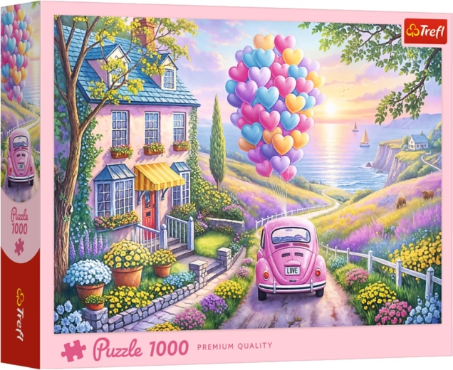 Puzzle 1000 pezzi – Passeggiata romantica – Trefl