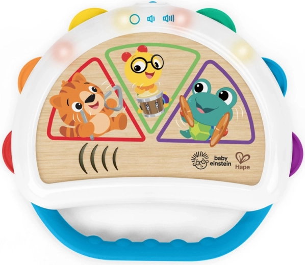 Tamburello per bambini Tap & Shake Magic Touch di Baby Einstein e Hape