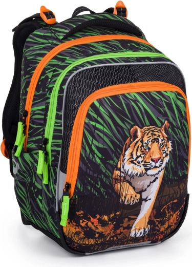 Bagmaster Beta zaino scolastico tigre