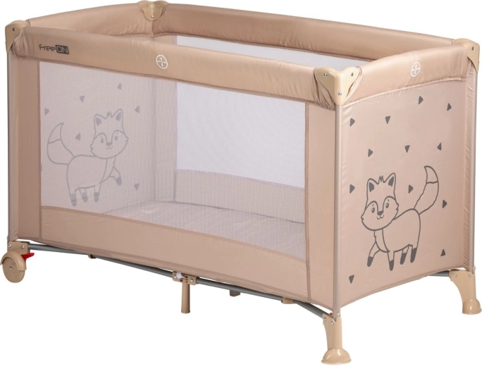 Lettino da viaggio FreeON Nap beige