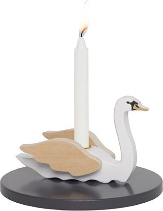 Jabadabado portacandela a forma di cigno - 1 pezzo