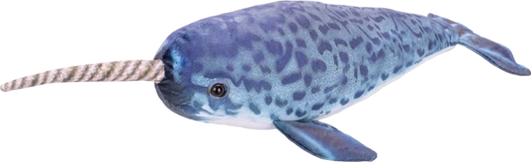 Narvalo peluche 40 cm per neonati