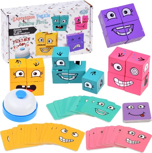 Expression Puzzle – gioco di osservazione per comporre volti ed emozioni a tempo