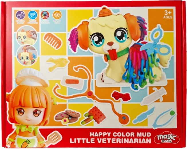 Set di modellazione veterinario per bambini