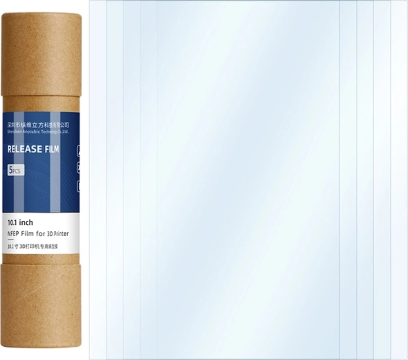 Pellicola protettiva NFEP per ANYCUBIC Photon Mono M5/M5s/M5s Pro/M7/M7 Pro (10,1") – set da 5 pz