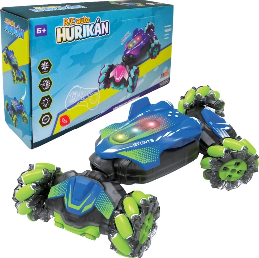 Auto RC Uragano acrobatico con LED e 2,4 GHz