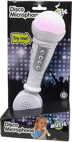 Microfono disco con batterie