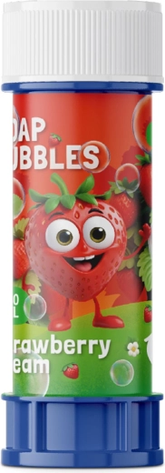 Bolle di sapone al profumo di fragola 60 ml