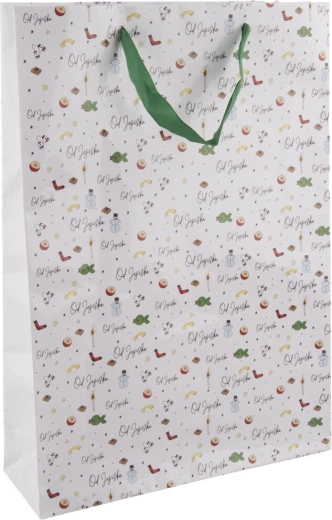 Borsa regalo in carta da Babbo Natale 32,5 × 10 × 45,5 cm