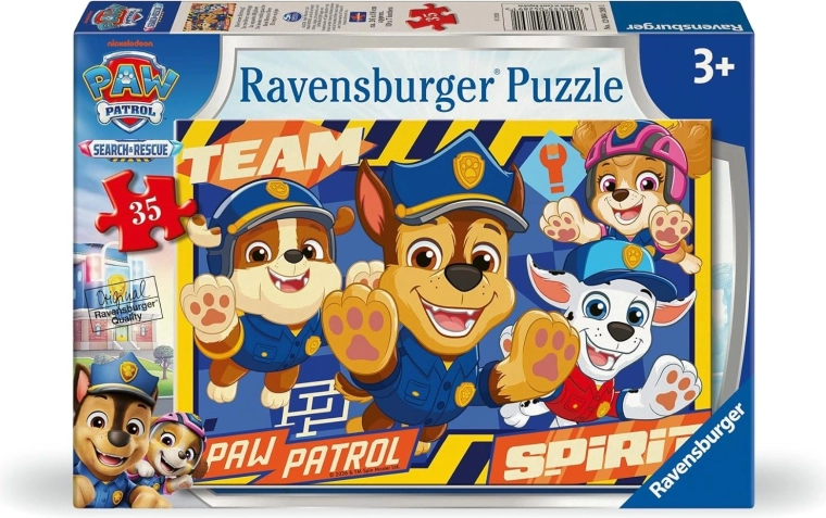 Puzzle Ravensburger Paw Patrol: ricerca e salvataggio 35 pezzi