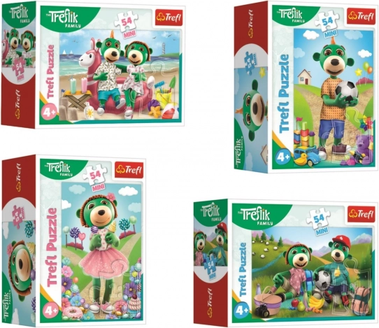 Puzzle Treflíci: sorellina 54 pezzi