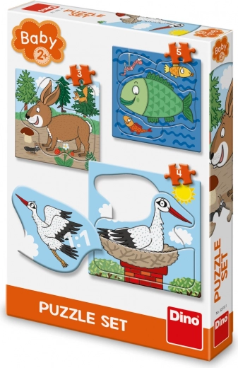 Dino Puzzle Animali: Dove vivono