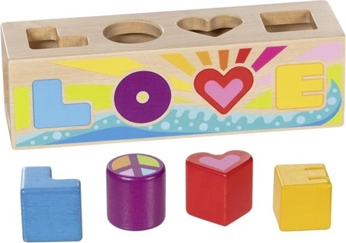 Puzzle in legno LOVE di GOKI
