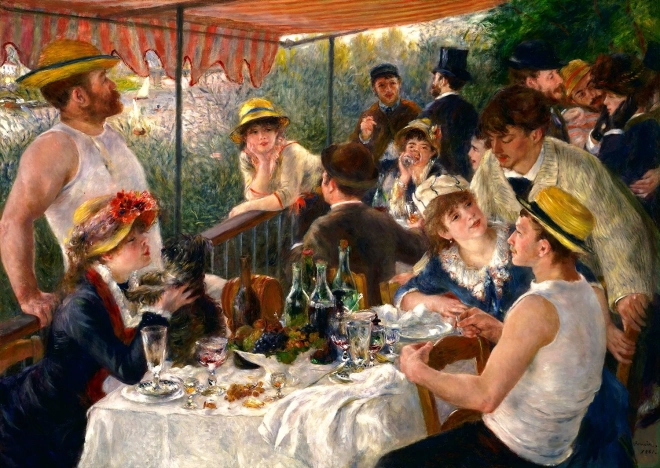 Puzzle Auguste Renoir: Colazione dei Vogatori 1000 pezzi