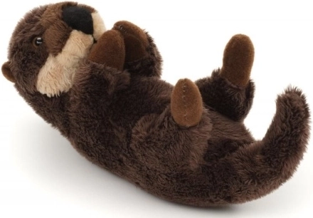 Lontra di peluche eco 17 cm