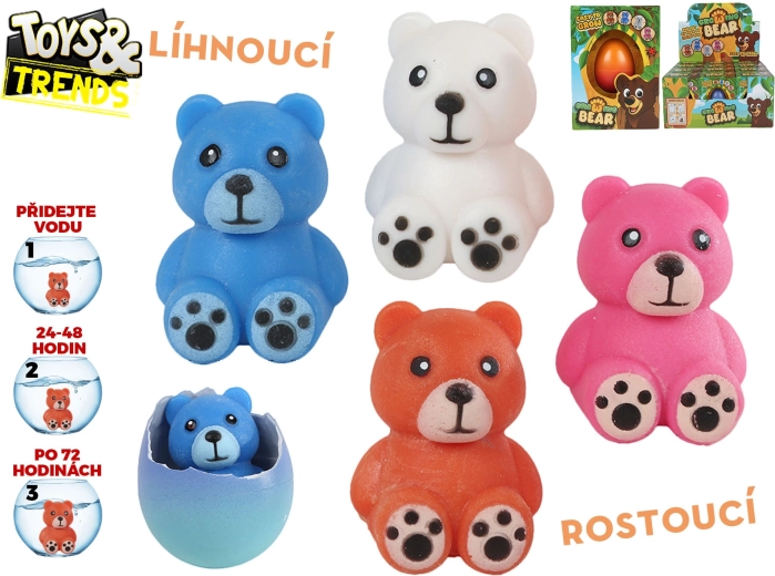 Orsetto che si schiude e cresce in acqua TOYS&TRENDS