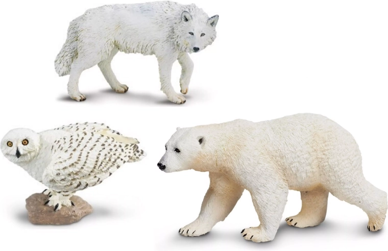 Safari Ltd. animali del nord (set di 3 statuine)