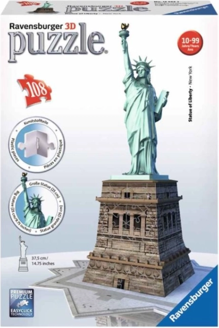 Ravensburger 3D puzzle Statua della Libertà