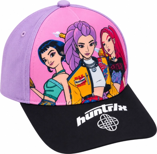 Cappellino per bambini K-Pop Demon Hunters HUNTR/X viola e nero