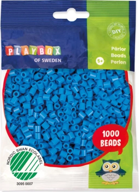 Perline da stirare Playbox - blu 1000 pezzi