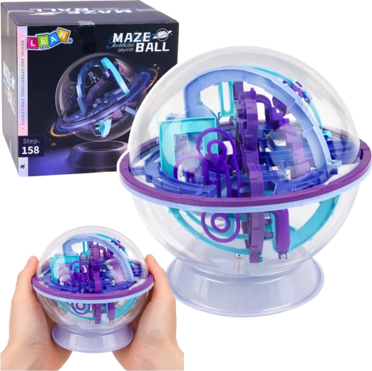 Sfera labirinto magica 3D – gioco logico trasparente, 158 livelli