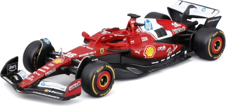 Bburago Ferrari SF-25 (2025) Charles Leclerc #16 – modello F1 1:43