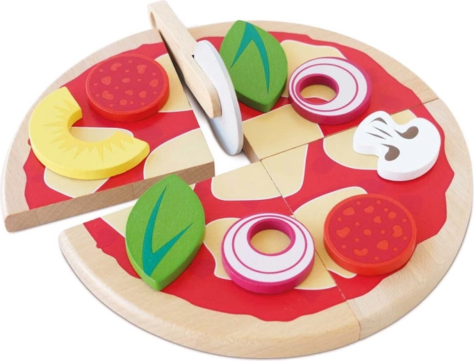 Pizza in legno da tagliare per bambini Le Toy Van