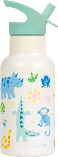 A Little Lovely Company bottiglia in acciaio inox Jungle 350 ml