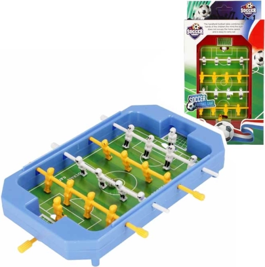 Piccolo calcio balilla da tavolo