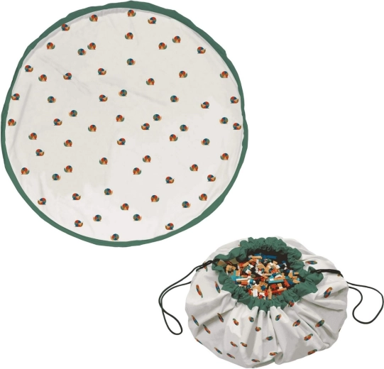 Play&Go Noomad original tappeto da gioco e sacco porta-giocattoli Snail