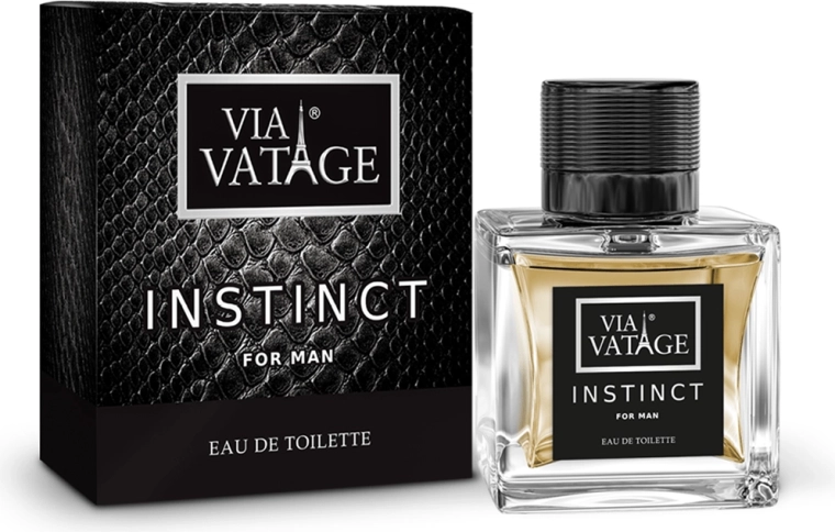 Eau de toilette da uomo BI-ES Via Vatage Instinct 100 ml