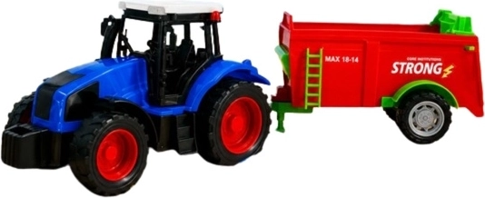 Trattore con macchina agricola