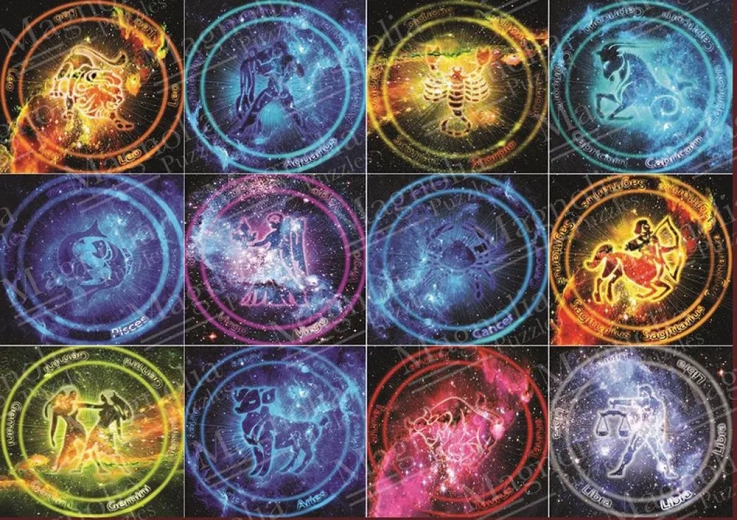 Puzzle segni zodiacali 1000 pezzi MAGNOLIA