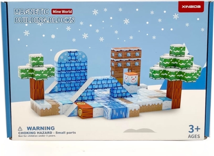 Blocchi da costruzione magnetici MagCraft 108 pezzi