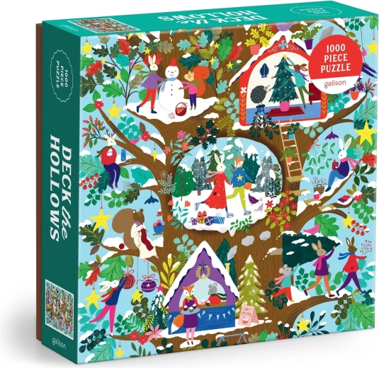 Puzzle Galison Decorazione dell'albero da 1000 pezzi