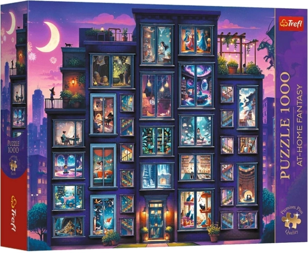 Puzzle 1000 Premium Plus – Una notte piena di storie