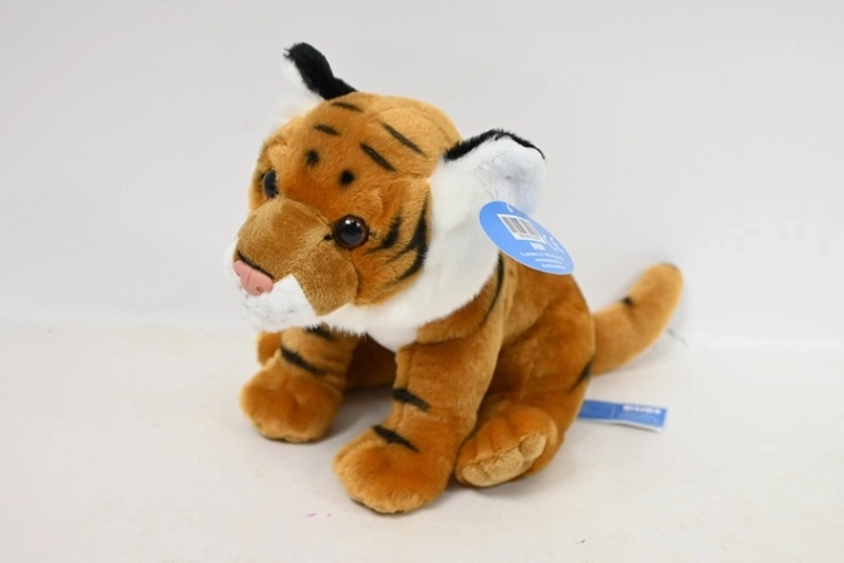 Tigre di peluche marrone 20 cm