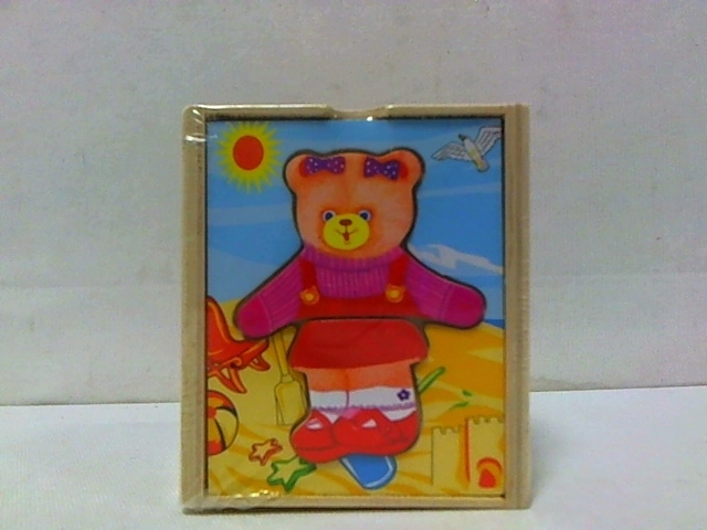 Puzzle in legno Dromader Orsetto