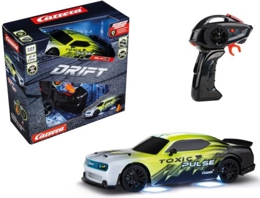 Auto drift Carrera RC Toxic pulse 2,4 GHz 1:24